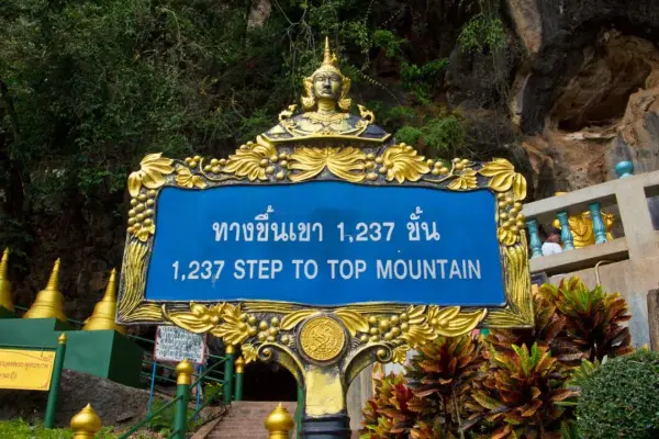Tiger Cave Temple Steps Guide, Krabi (1237 Ascent)